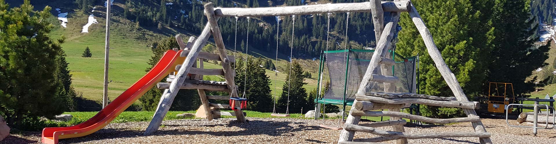 Kinderspielplatz Restaurant Sennenstube Flumserberg